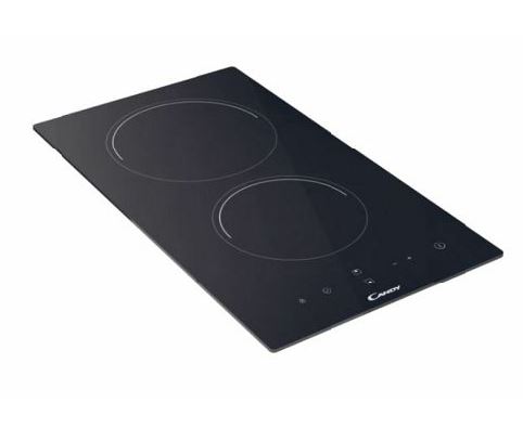 Ploča za kuhanje CANDY CDH30 (crna, ugradbena, 28.8 cm, keramička, 2 zone)-1