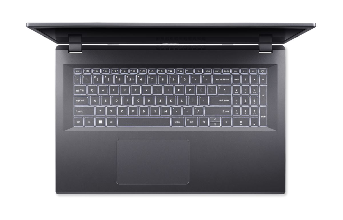 Laptop ACER Aspire 3 A17-51M-56ZZ (17,3" FHD, Intel Core i5-1334U, 16GB RAM, 512GB SSD, FreeDOS) sivi + POKLON TORBA i MIŠ-2