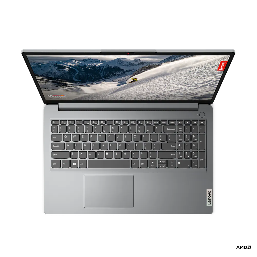 Laptop LENOVO IdeaPad 1 (15.6" FHD, Ryzen 3-7320U, 16GB, 512GB SSD, Windows 11 Home) sivi + POKLON TORBA i MIŠ-0