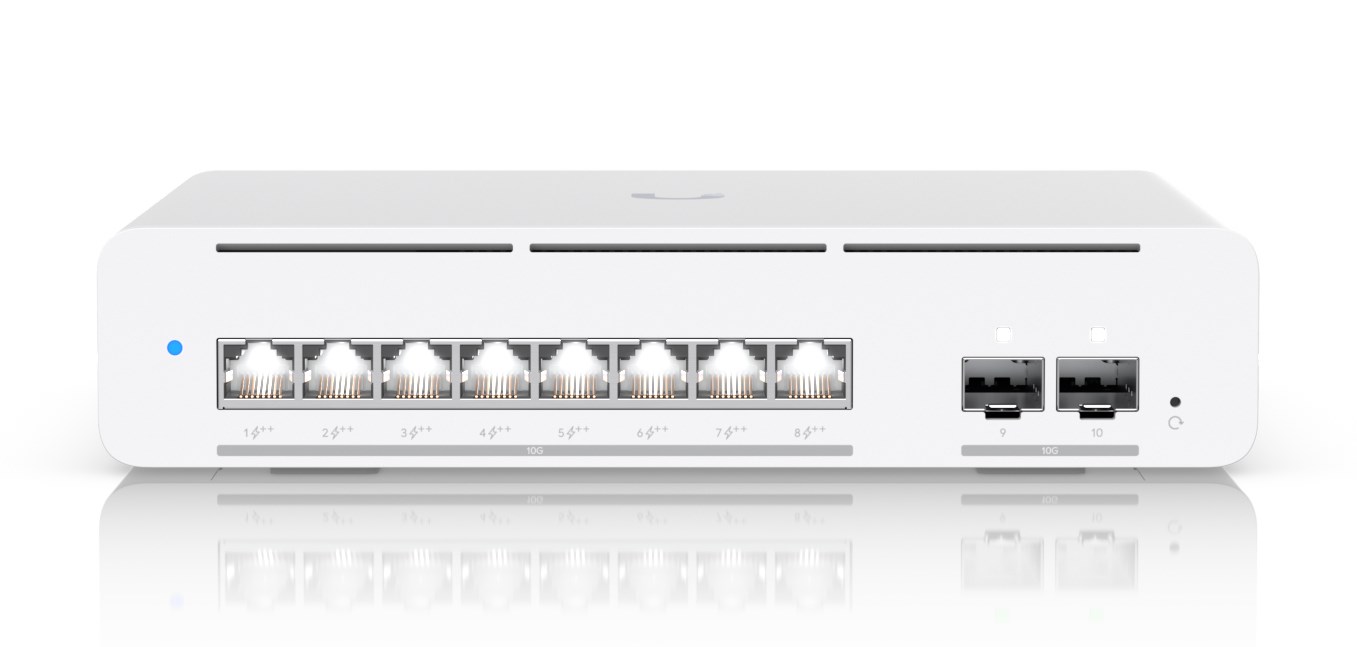 Mrežni switch UBIQUITI UniFi Switch Pro Max 8 PoE (8x 2.5GbE, 2x 10G SFP+, L3, PoE++)-1