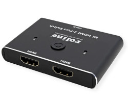 Roline HDMI dvosmjerni preklopnik 8K60 (2 ulaza/1 izlaz)