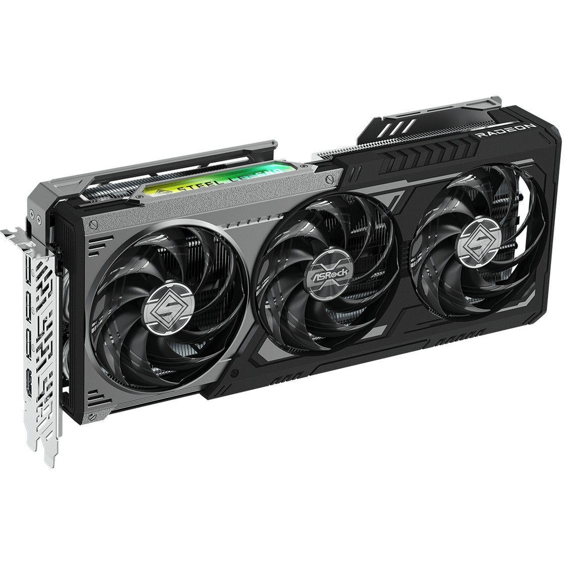 Grafička kartica ASROCK AMD Radeon™ RX 9070 XT Steel Legend Dark 16GB-1