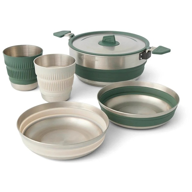 Set za kuhanje SEA TO SUMMIT Detour SL Steel One Pot 3L (5-dijelni)-0