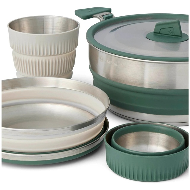 Set za kuhanje SEA TO SUMMIT Detour SL Steel One Pot 3L (5-dijelni)-2