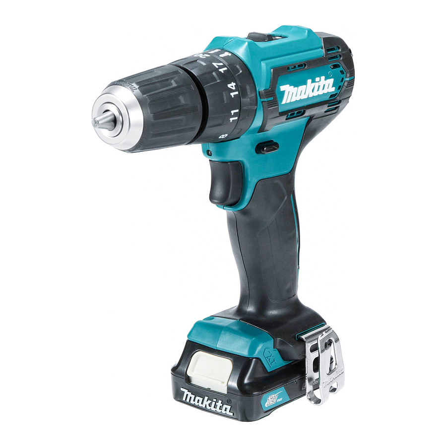 Akumulatorska udarna bušilica-odvijač MAKITA HP333DSAW (12V, 1x 2.0Ah, kofer)-0