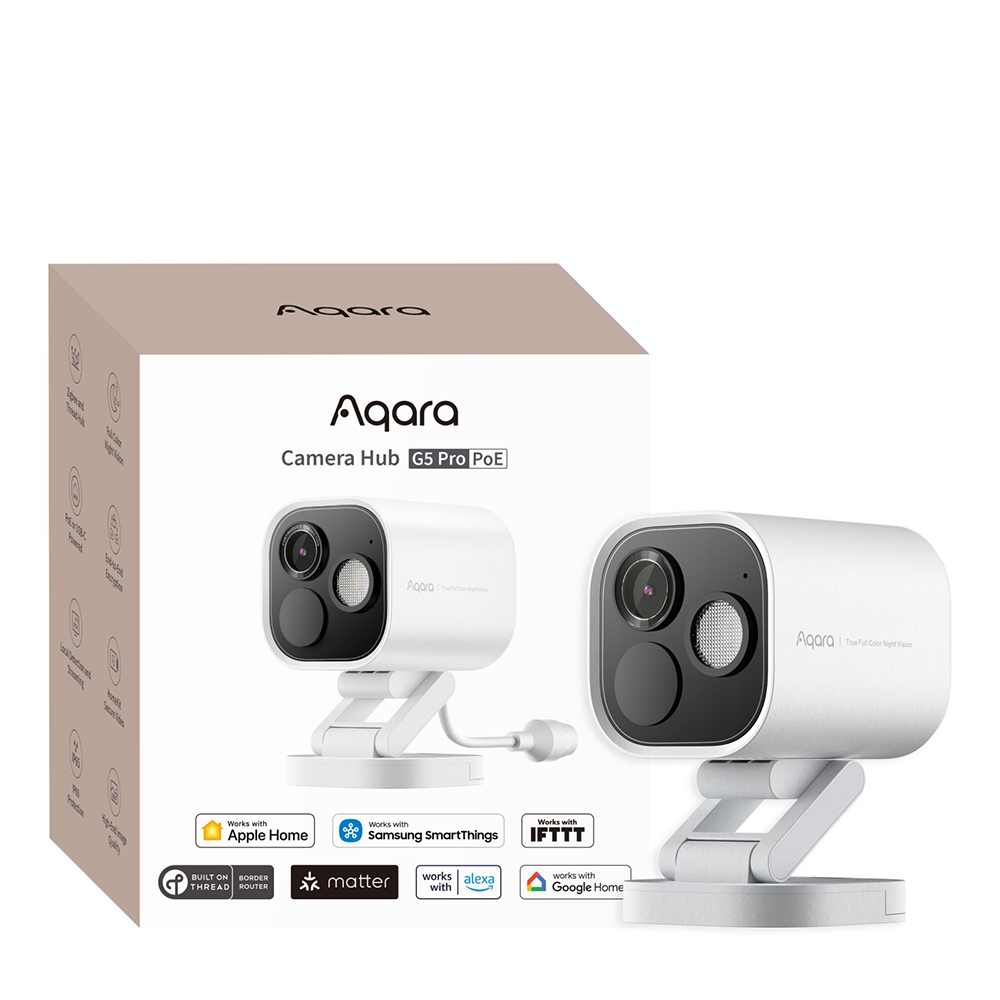 AQARA Camera Hub G5 Pro POE, bijela