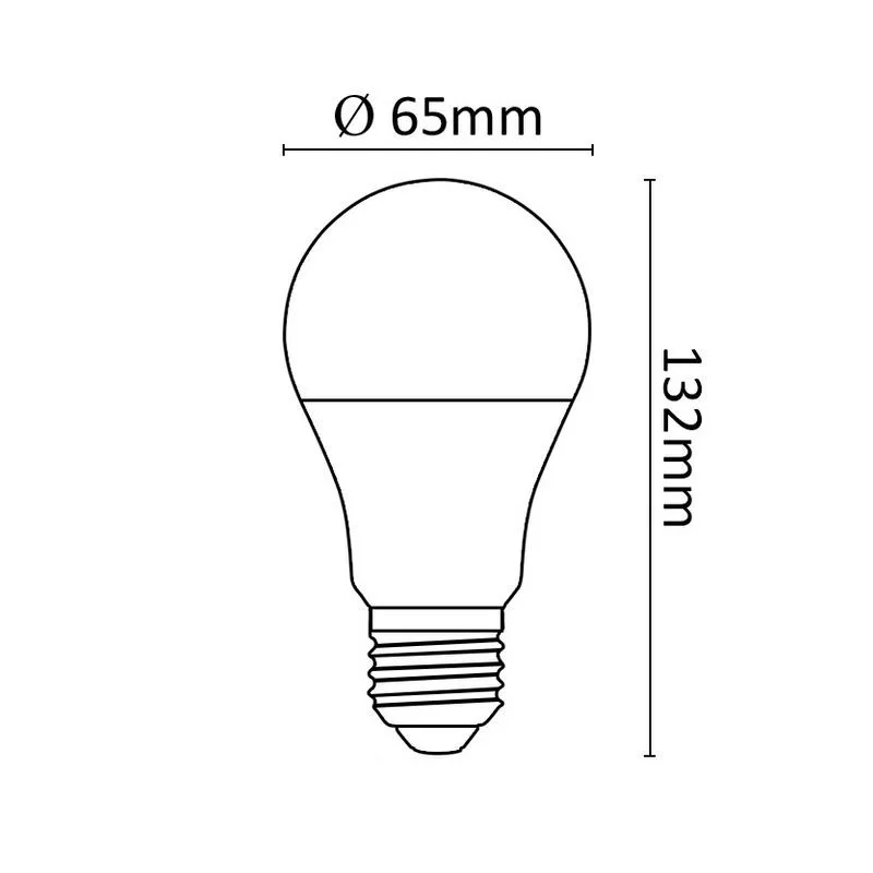 LED lampa ASALITE Asal0288 (E27, 18W, 3000K, 2000lm, životni vijek do 25,000 sati)-3