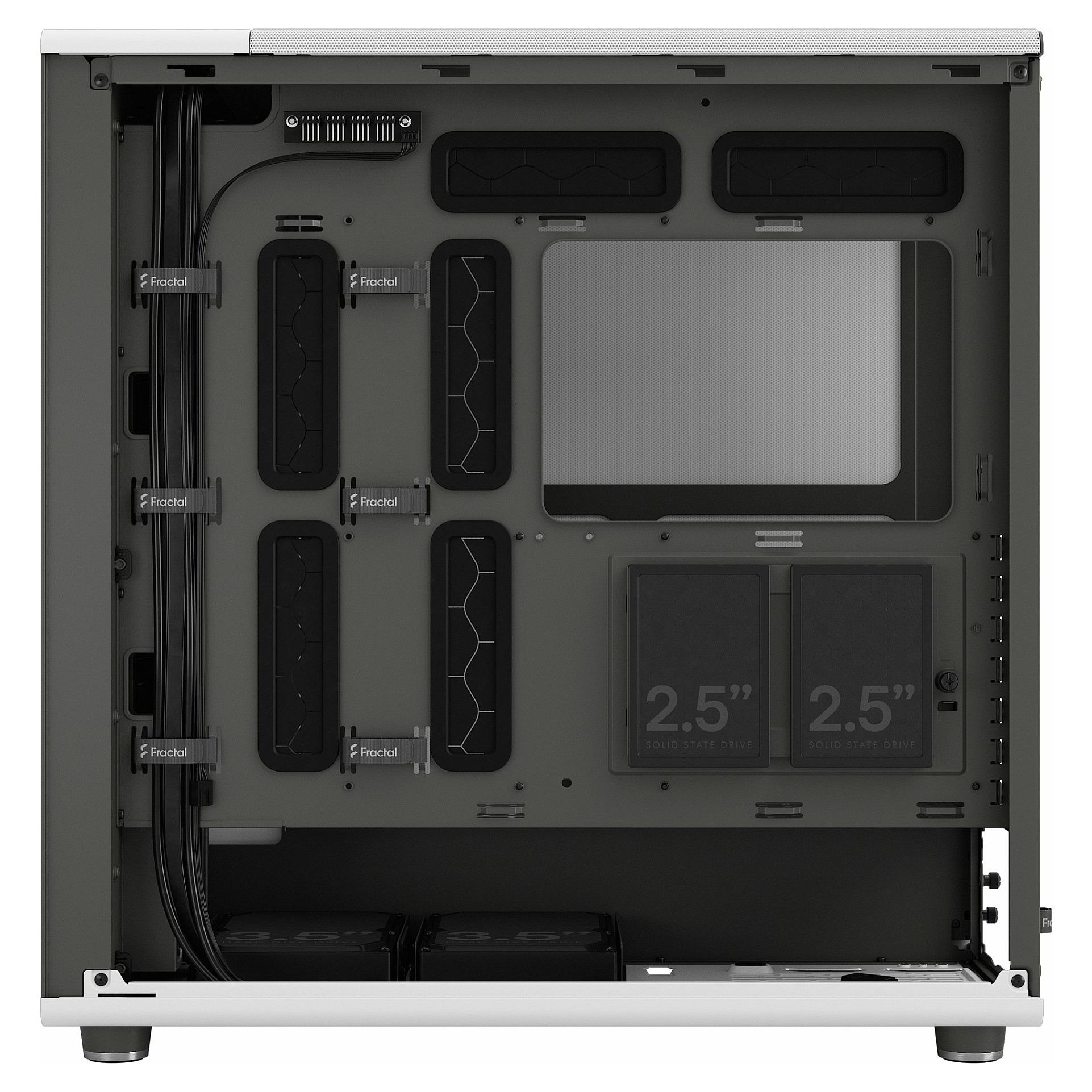 Kućište za računalo FRACTAL DESIGN North XL Chalk White-6