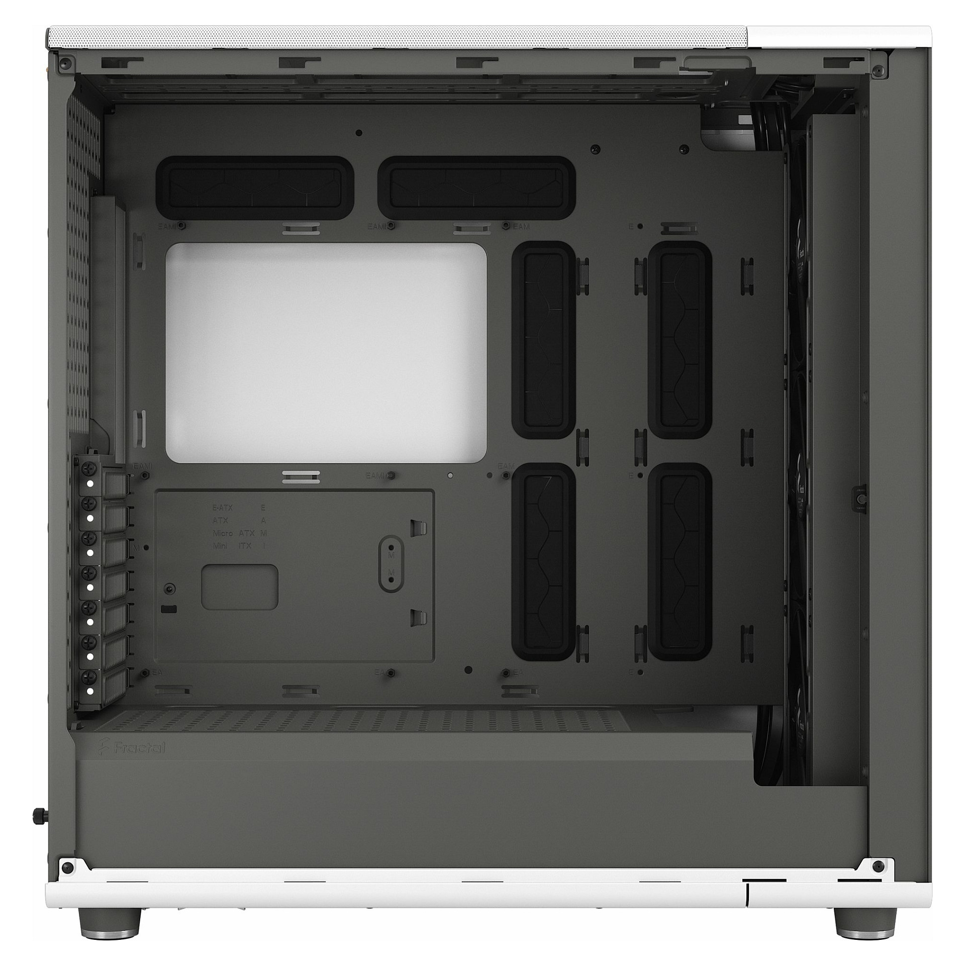 Kućište za računalo FRACTAL DESIGN North XL Chalk White-21