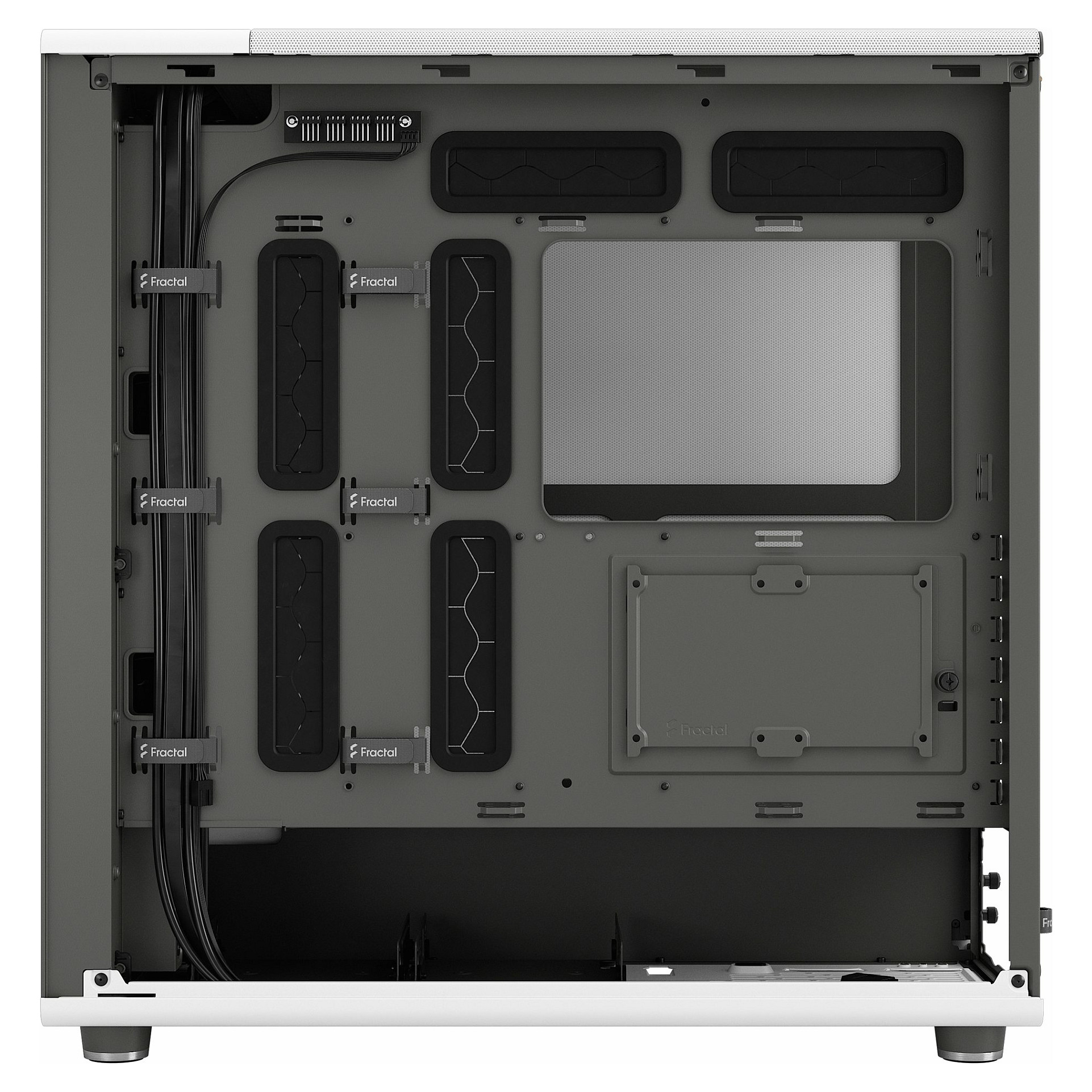 Kućište za računalo FRACTAL DESIGN North XL Chalk White-22