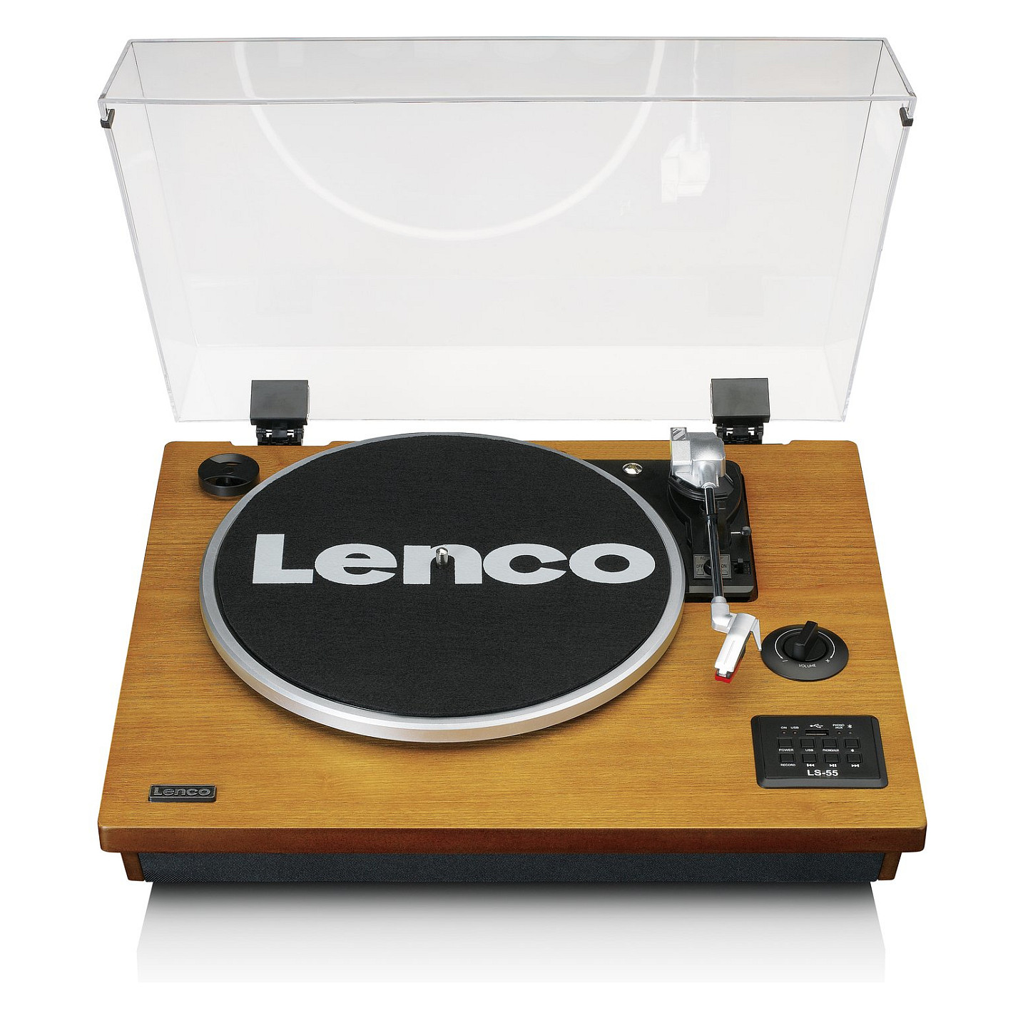 Gramofon LENCO LS-55WA, sa zvučnicima, bluetooth, USB, MP3, drveni-11