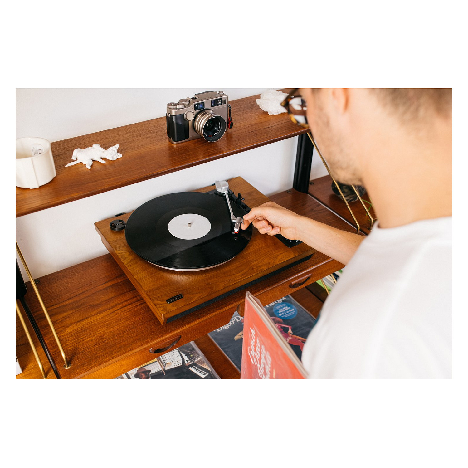 Gramofon LENCO LS-55WA, sa zvučnicima, bluetooth, USB, MP3, drveni-17