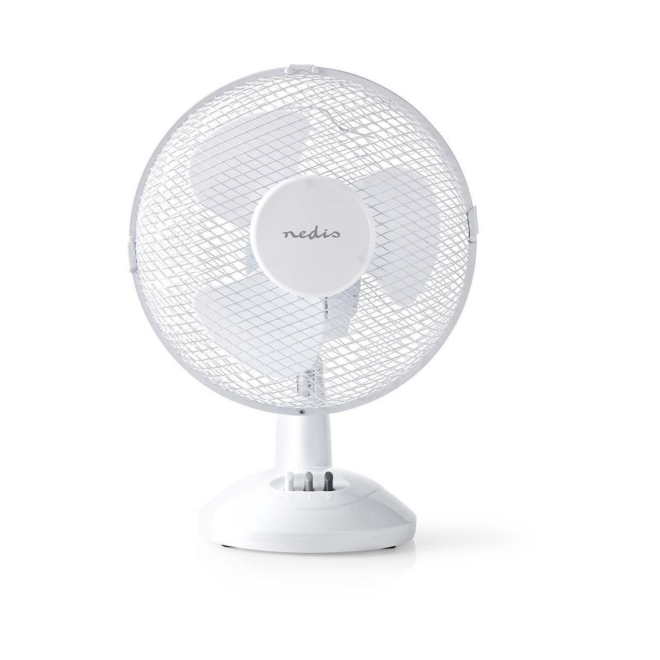 Ventilator stolni NEDISFNTB10CWT23, 23cm, 22W, 2 brzine, bijeli-1