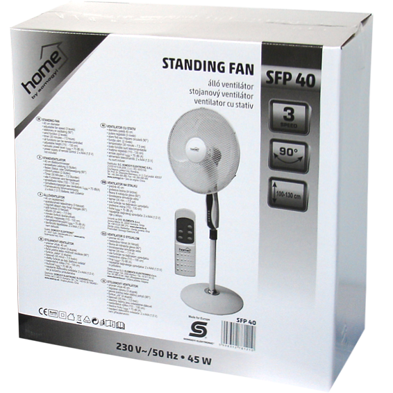 Ventilator HOME SFP 40 sa postoljem 130 cm, 45W-1
