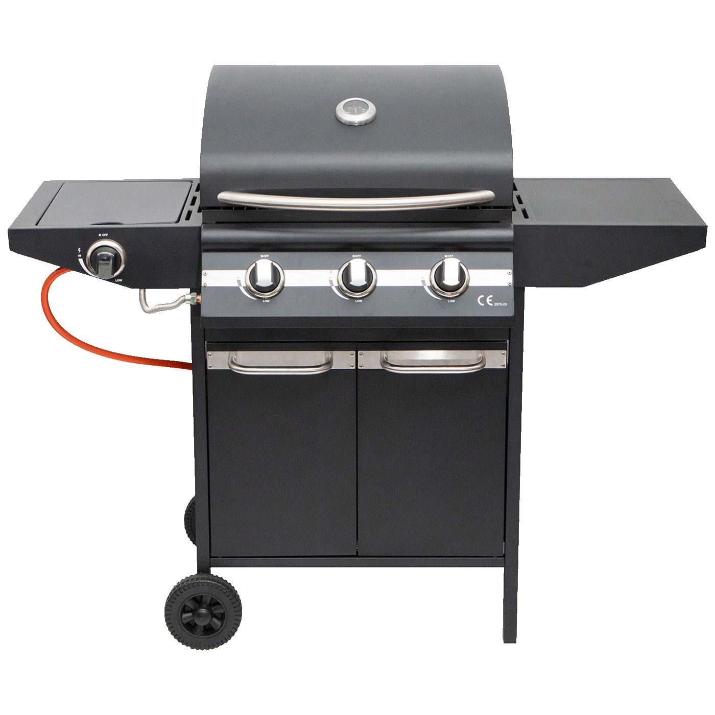 home Plinski roštilj sa tri plamenika + bočni, 4 x 3.2kW, LPG - GRG01-1