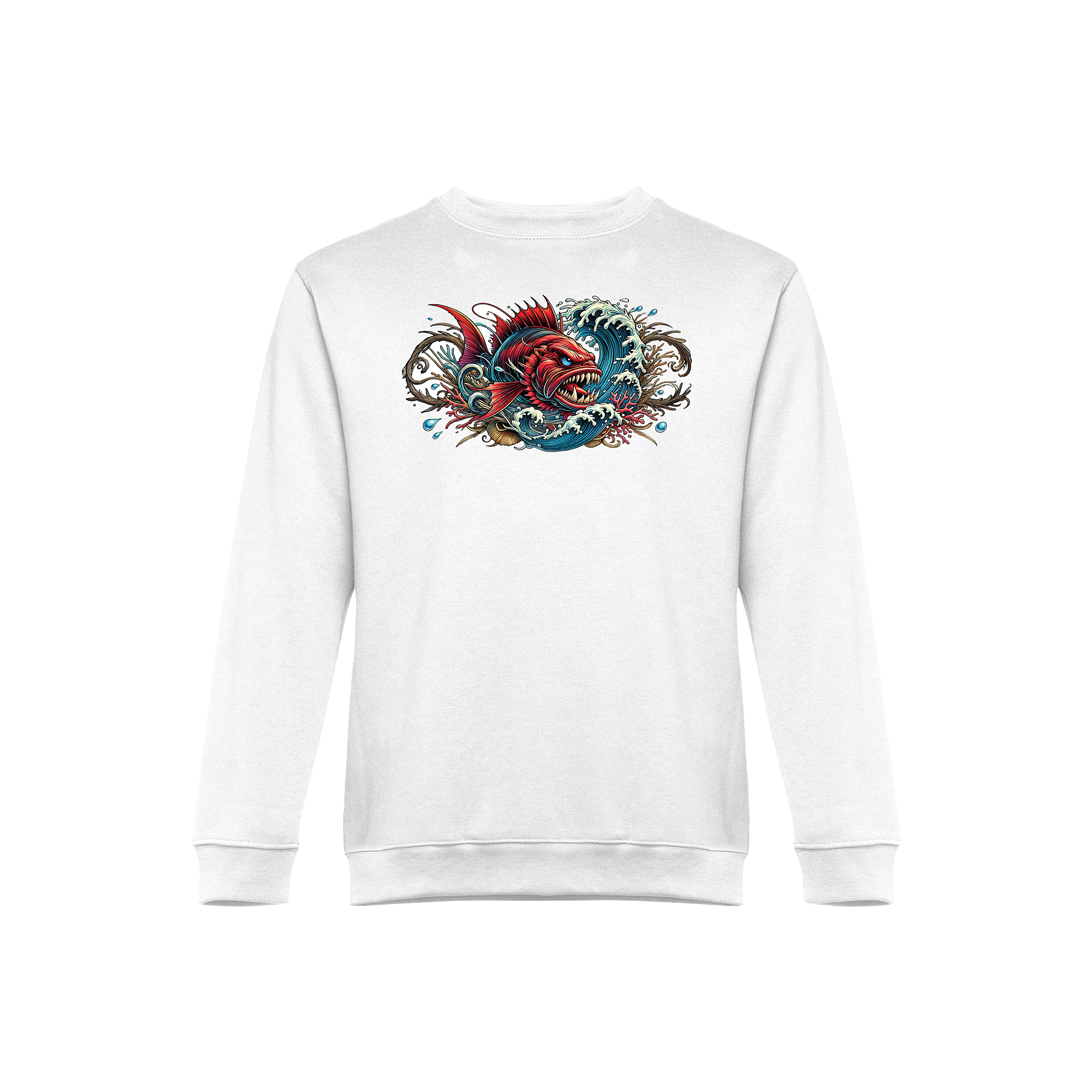 Majica Baracuda PROMO SWEATSHIRT (Bijela, XXL, CORAL)-2