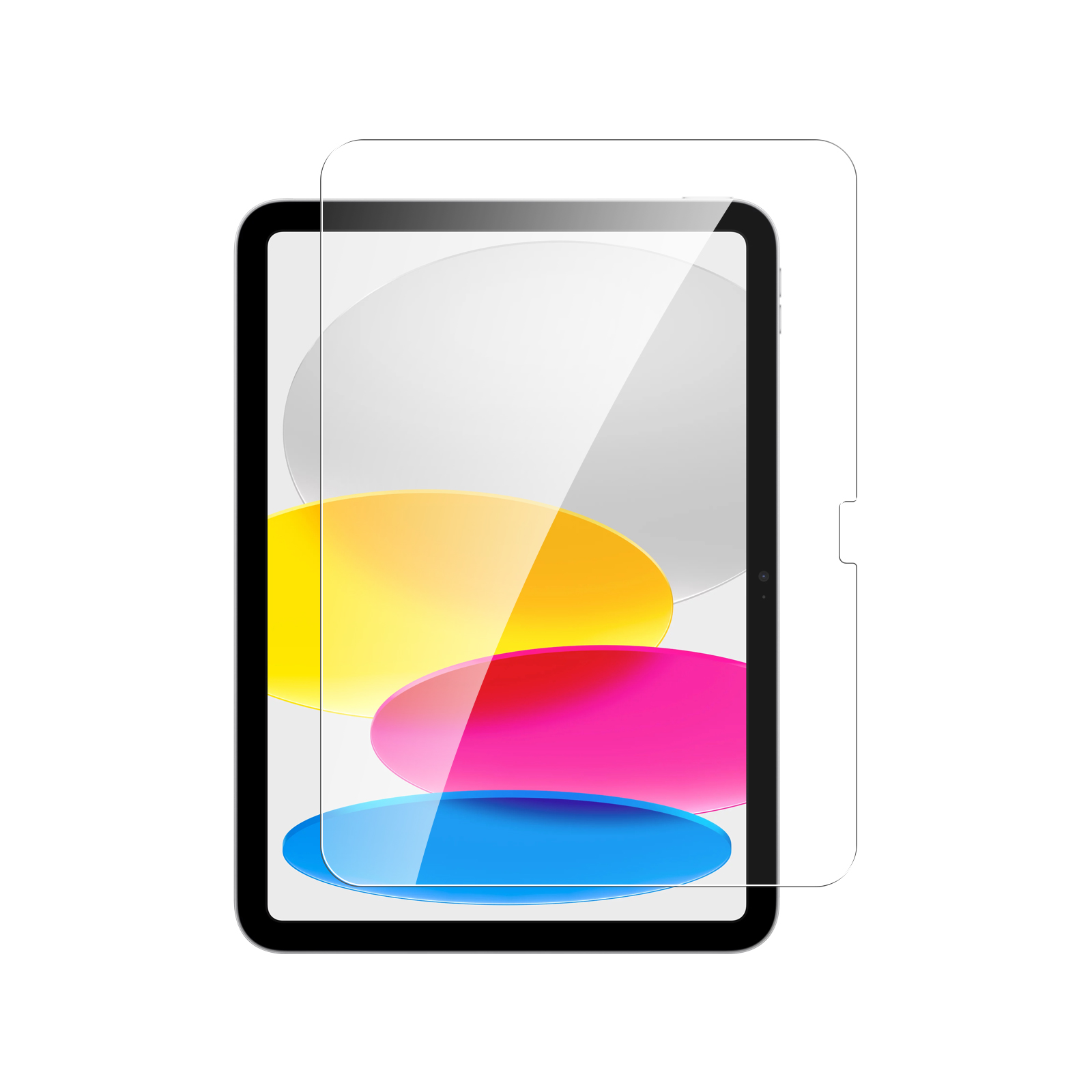 Zaštitno staklo DVICED za iPad 10.9-inch (10. generacija) s aplikatorom bez prašine-0