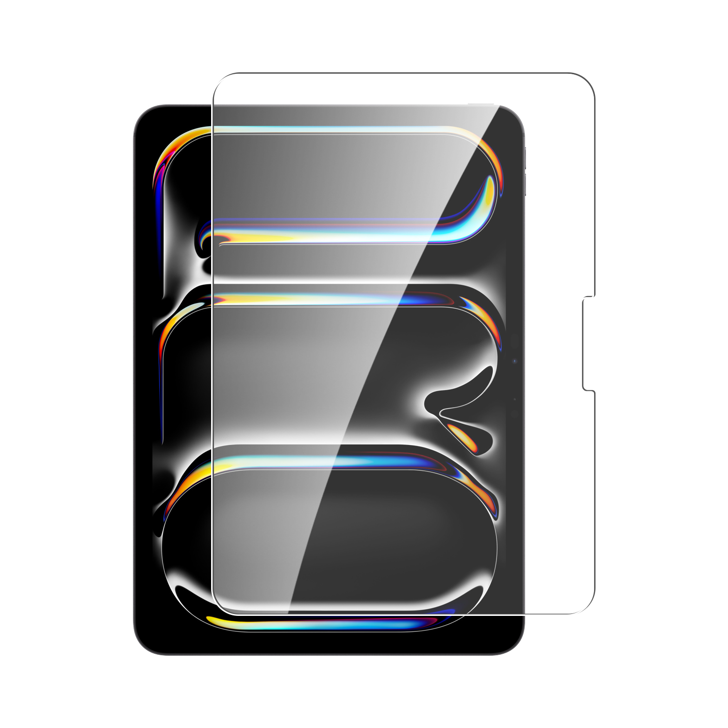 Zaštitno staklo DVICED za iPad Pro 11-inch s aplikatorom bez prašine-0