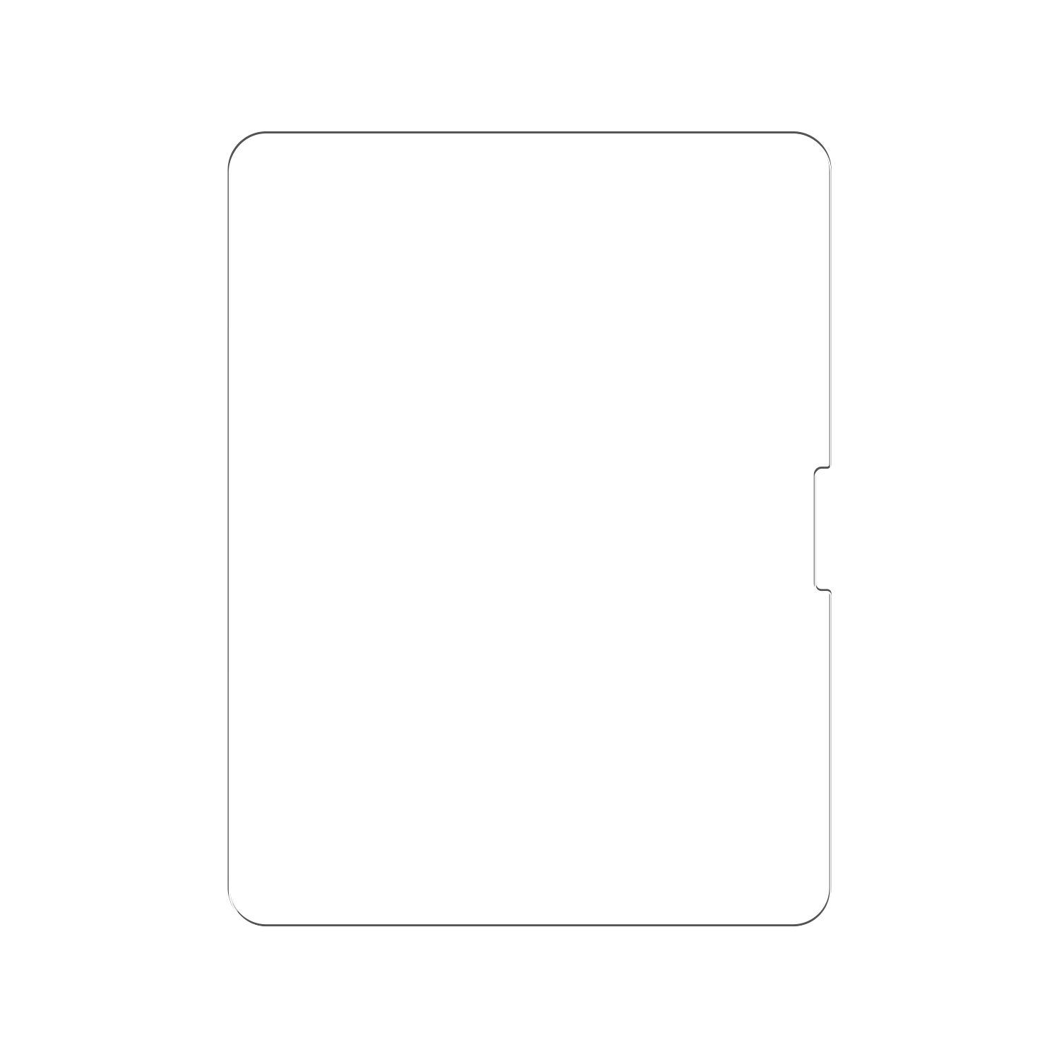 Zaštitno staklo DVICED za iPad Air 13-inčni s aplikatorom bez prašine-3