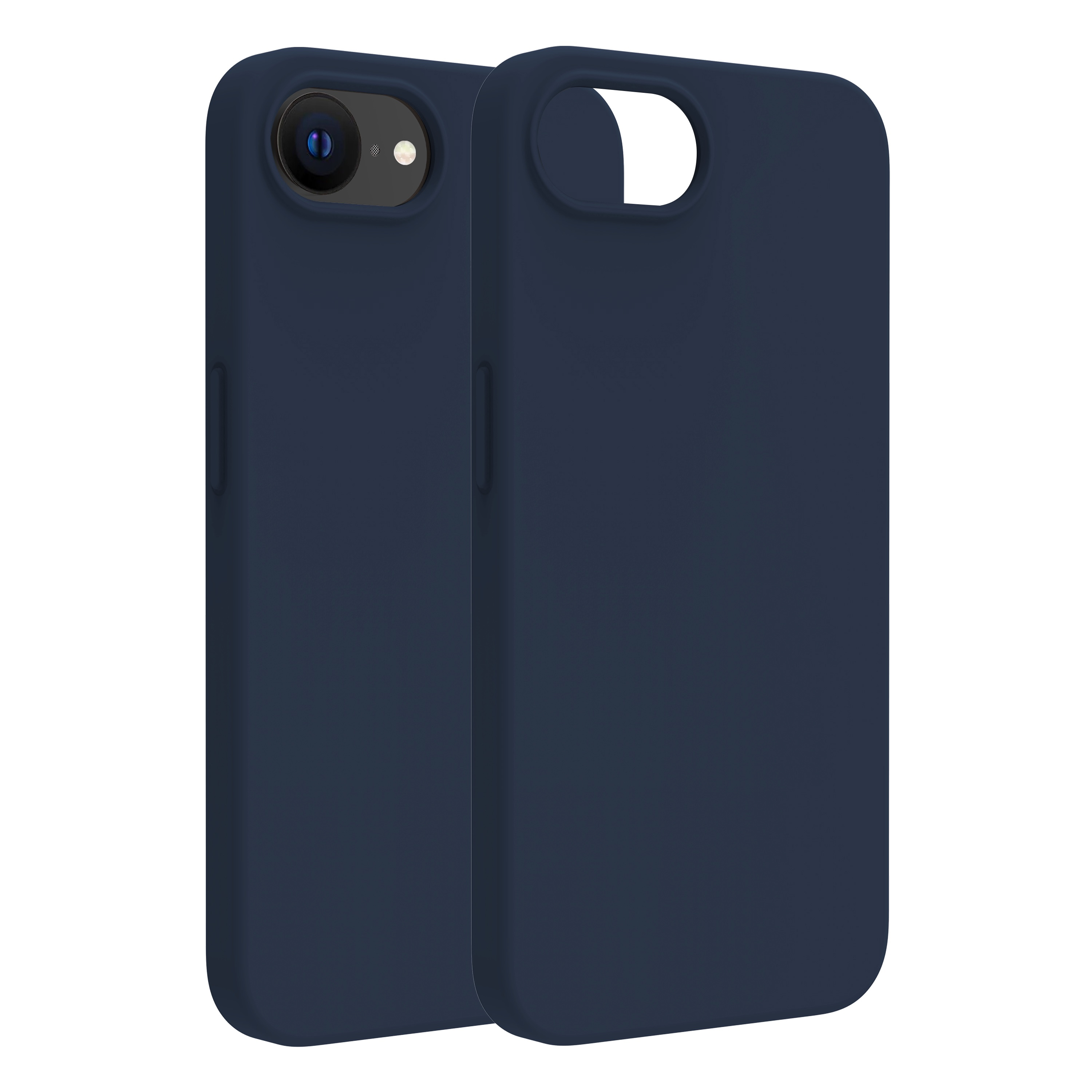 Silikonska magnetska maska za iPhone 16e DVICED - Plava-1