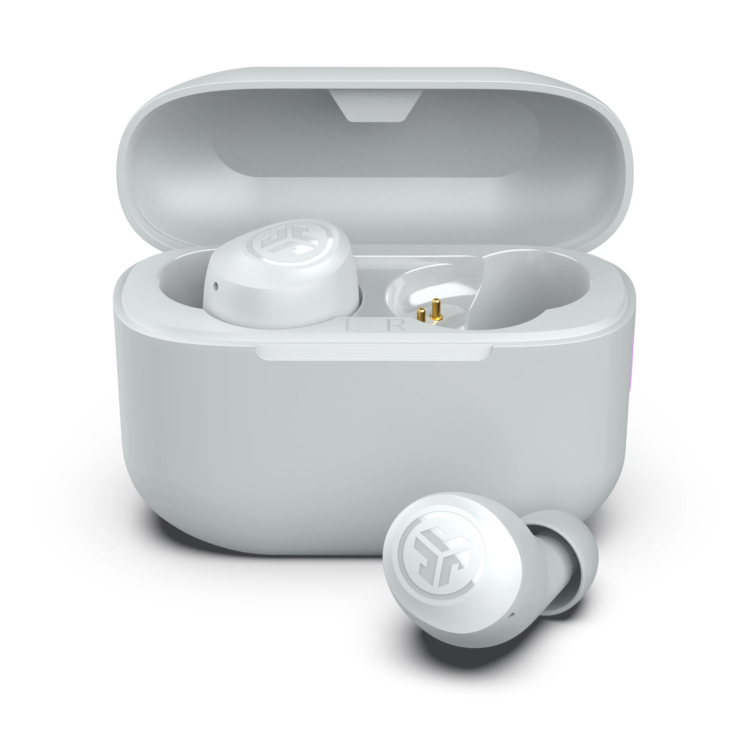 JLAB Go Air Pop Plus True Wireless Earbuds - White-0