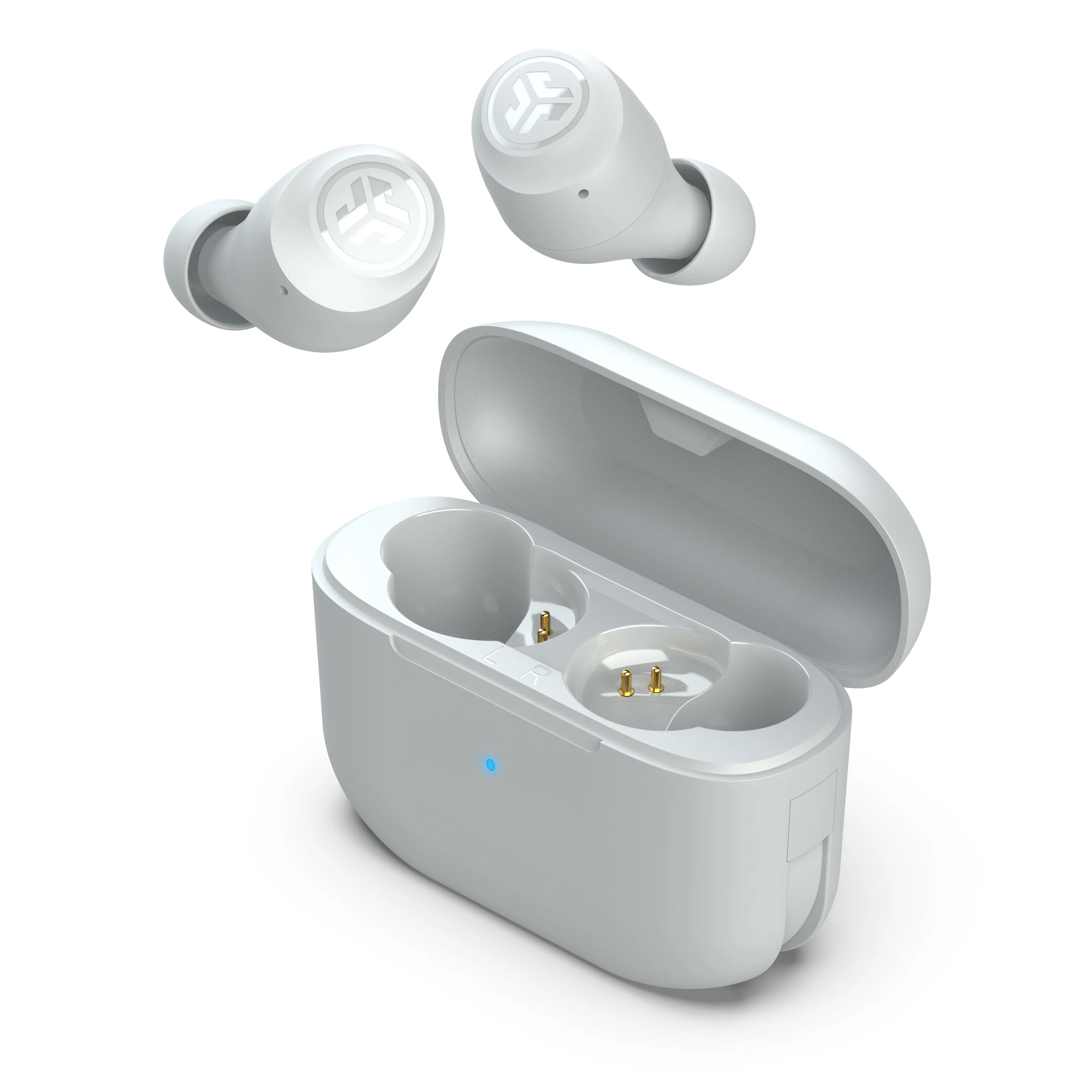 JLAB Go Air Pop Plus True Wireless Earbuds - White-1