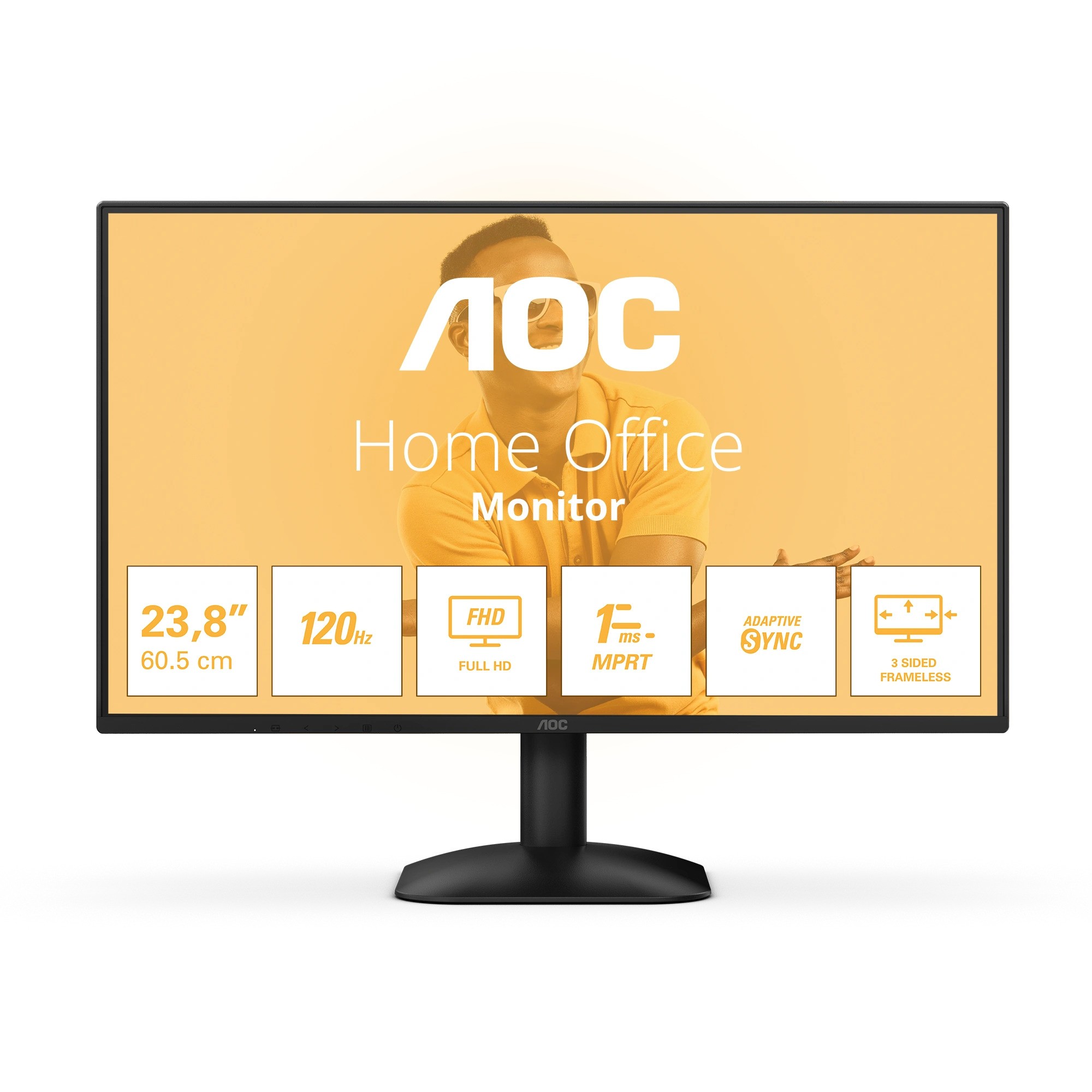 Monitor AOC 24B1H (LED IPS, 23,8")-0