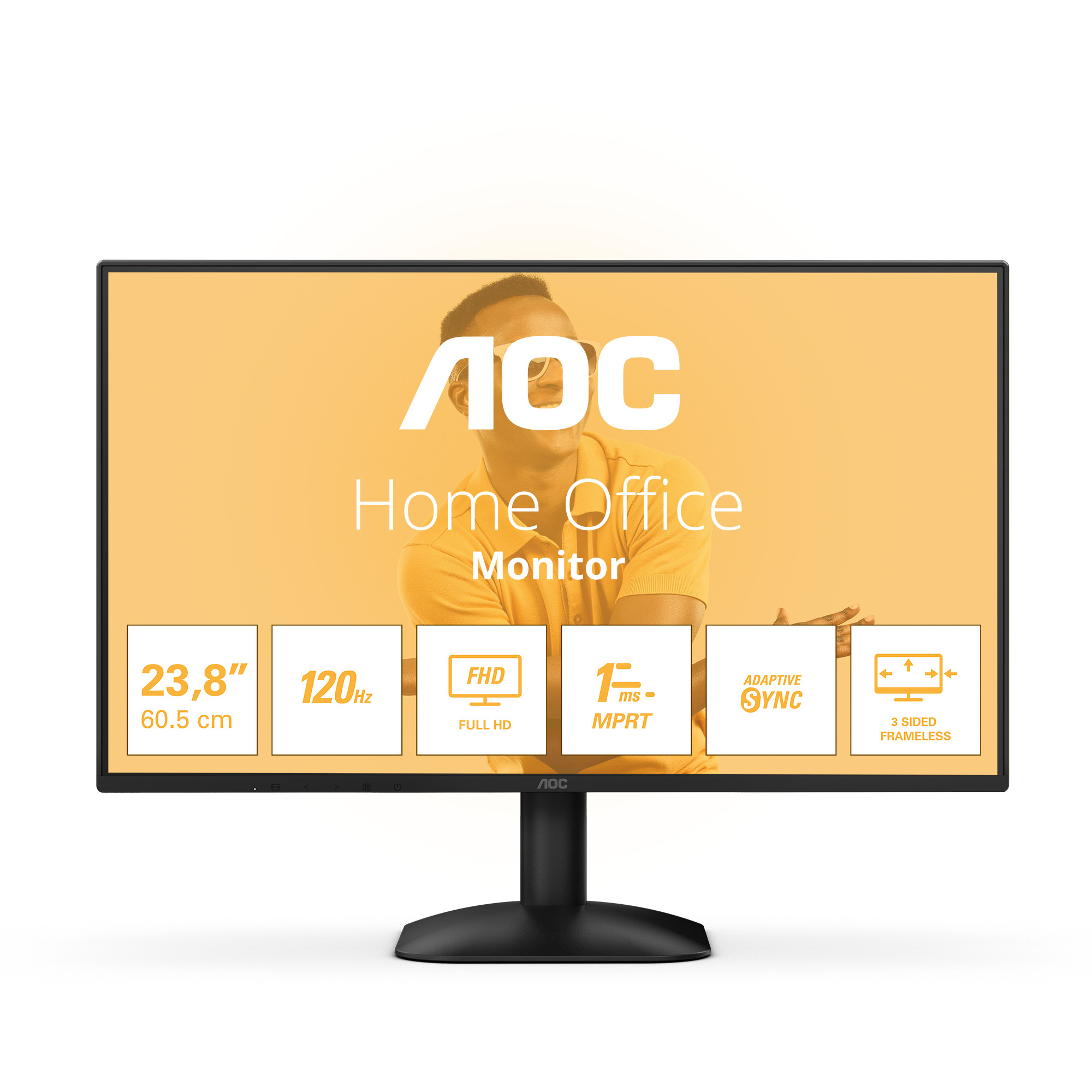 Monitor AOC 24B1H (LED IPS, 23,8")-8