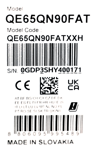 TV SAMSUNG Neo QLED Mini LED QE65QN90FATXXH (165 cm, 4K, Mini LED, HDR10+, Smart TV) + POKLON UREĐAJ-19