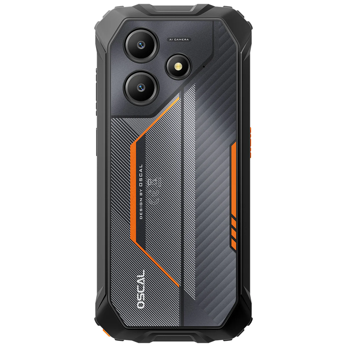 Oscal Marine 2 Smart Robust Phone 8GB + 256GB, orange-4