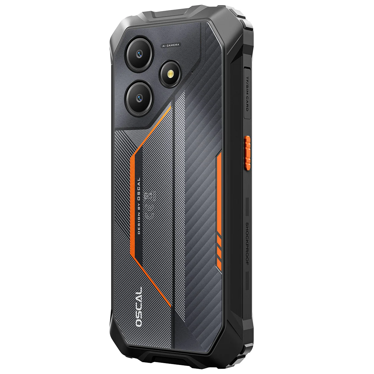 Oscal Marine 2 Smart Robust Phone 8GB + 256GB, orange-5
