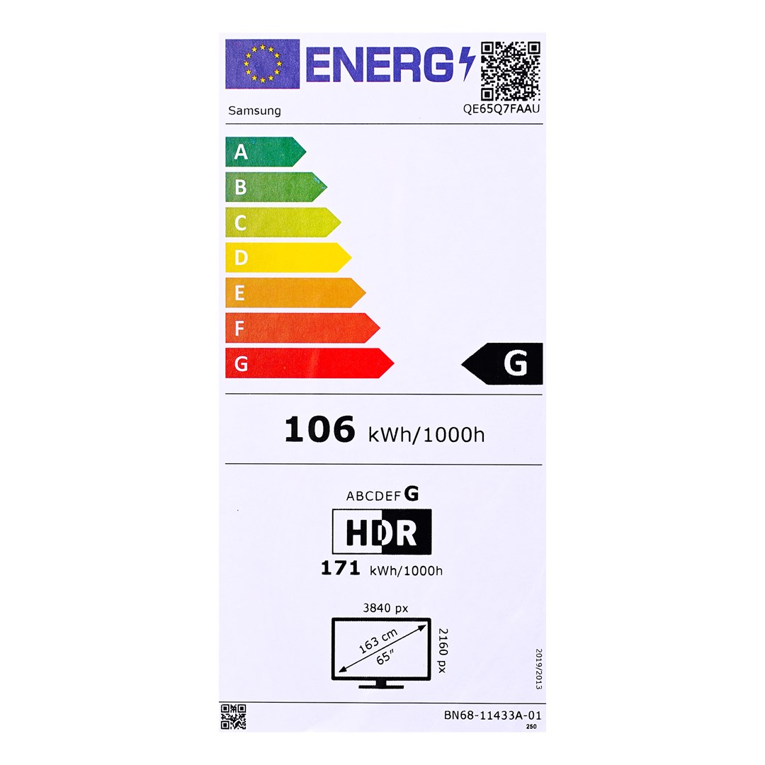 TV SAMSUNG QE65Q7FAAUXXH 65" (165cm, 4K UHD, QLED, Smart TV, HDR10+, DVB-T2/C/S2)-20