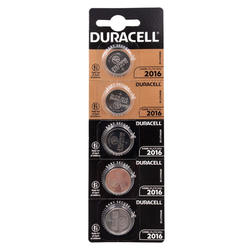 Baterija DURACELL Litij CR2016 B5-0