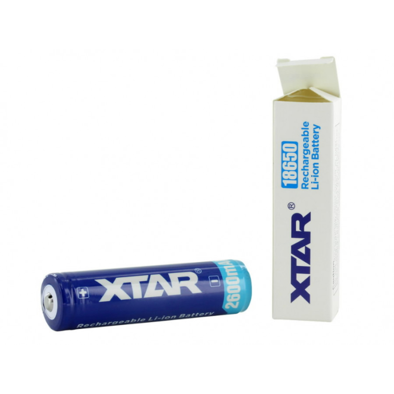 Baterija → XTAR → 18650 Litij 2600m zašt.B1
