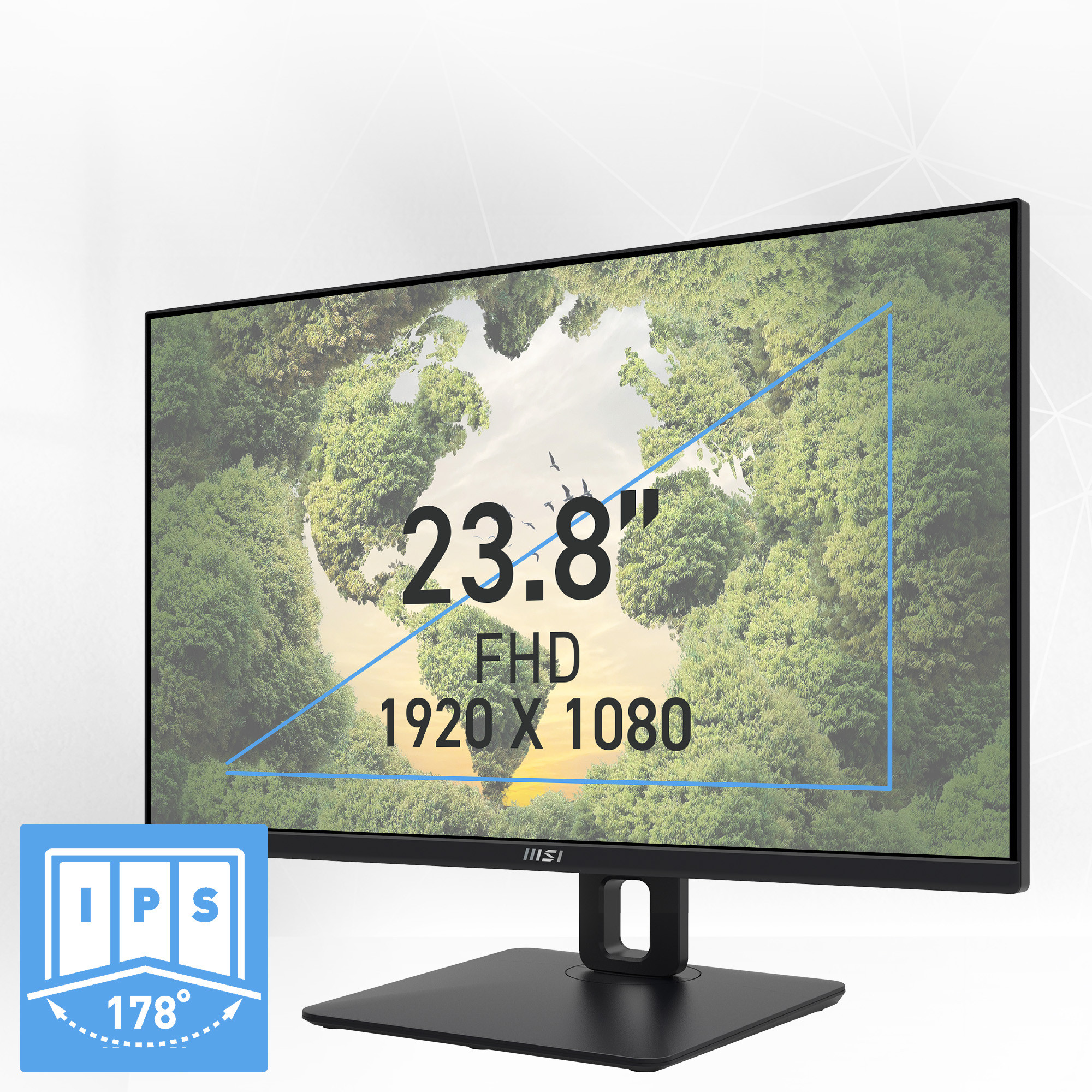 Monitor MSI PRO MP245PG 24 Inch FHD (1920 x 1080, 100Hz, IPS, 1ms)-11