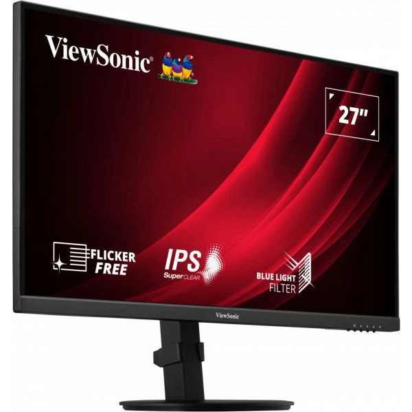 Monitor VIEWSONIC VG2709-2K-MHD-2 68.6 cm (27") 2560 x 1440 pixels Quad HD crna boja-1