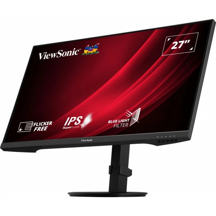 Monitor VIEWSONIC VG2709-2K-MHD-2 68.6 cm (27") 2560 x 1440 pixels Quad HD crna boja-3