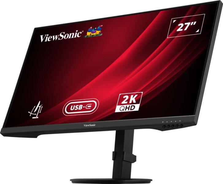 Monitor VIEWSONIC VG2709-2K-MHDU-2 27" (IPS, QHD, 100Hz, 4ms, USB-C 98W, crna boja)-3