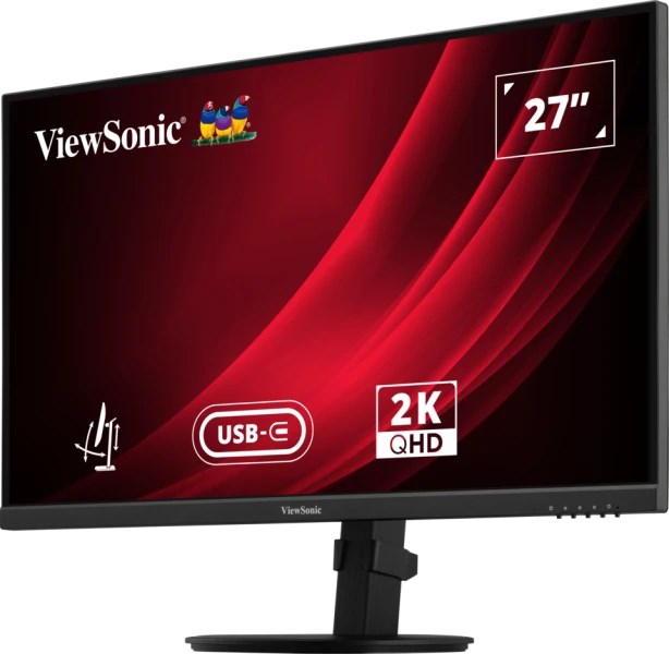 Monitor VIEWSONIC VG2709-2K-MHDU-2 27" (IPS, QHD, 100Hz, 4ms, USB-C 98W, crna boja)-2