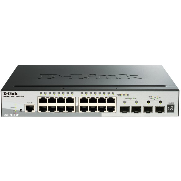 Switch D-LINK DGS-1510-52XMP (Fiber Optic)