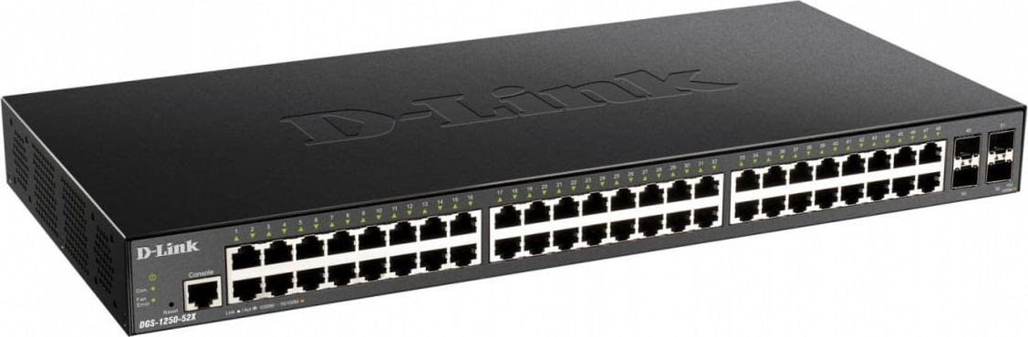 Switch D-LINK DGS-1250-52X/E (48x 1G, 4x 10G SFP+)-2