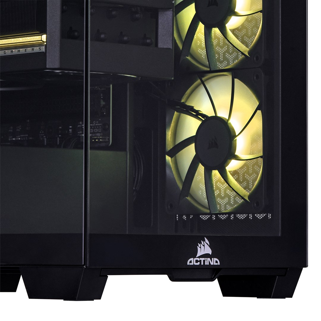 PC ACTINA 5901443415947 (AMD Ryzen™ 7 7800X3D, 32 GB DDR5-SDRAM, 2 TB SSD, AMD Radeon RX 9070 XT, Midi Tower, Crni)-14