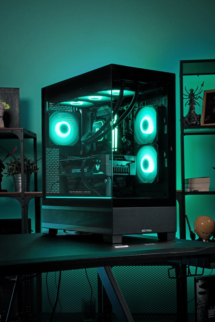 PC ACTINA 5901443416364 (AMD Ryzen™ 7 9800X3D, 32 GB DDR5-SDRAM, 1 TB SSD, NVIDIA GeForce RTX 5070, Midi Tower, Crni)-13