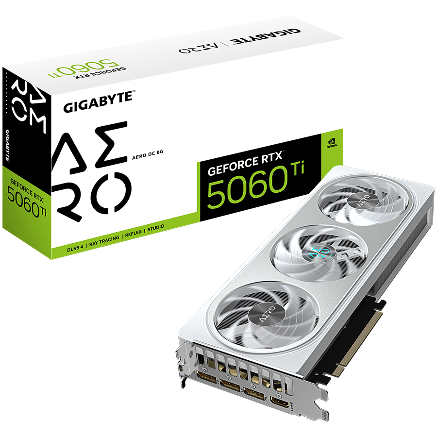 Grafička kartica GIGABYTE GeForce RTX 5060 Ti AERO OC 8G (8GB GDDR7, 128bit, PCI-E 5.0, 2647MHz, 3 x DisplayPort, 1 x HDMI)-17