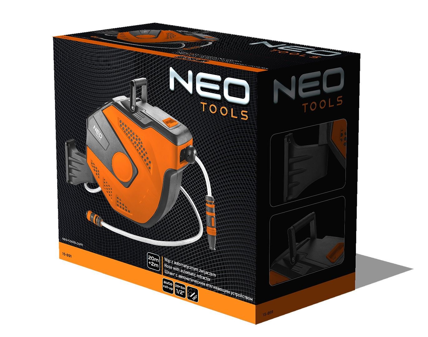 Vrtno crijevo NEO TOOLS 15-891 (1/2", 20 m, 4 sloja, 25 bar)-3