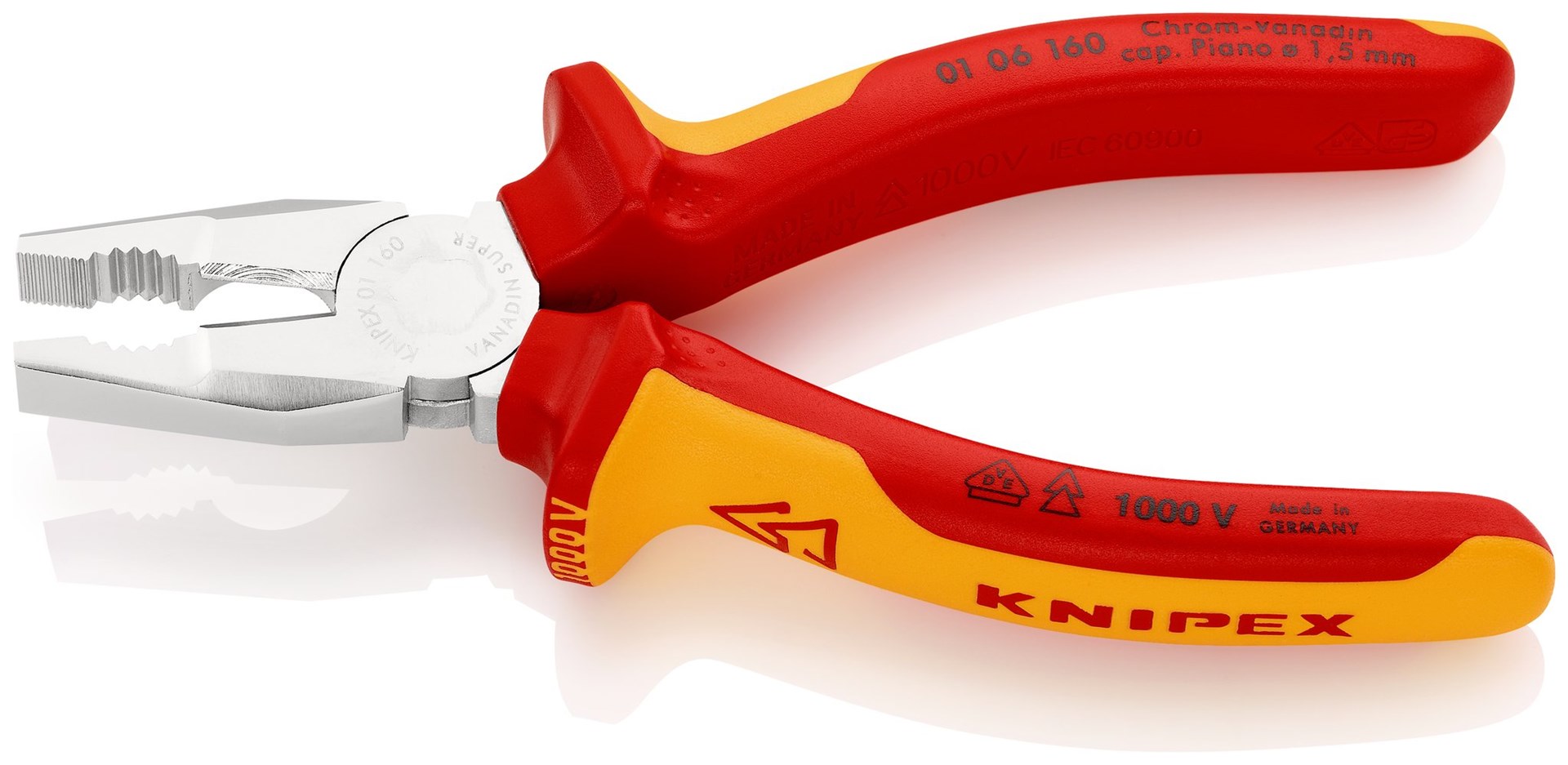 Knipex 01 06 160 plier Lineman's pliers-0
