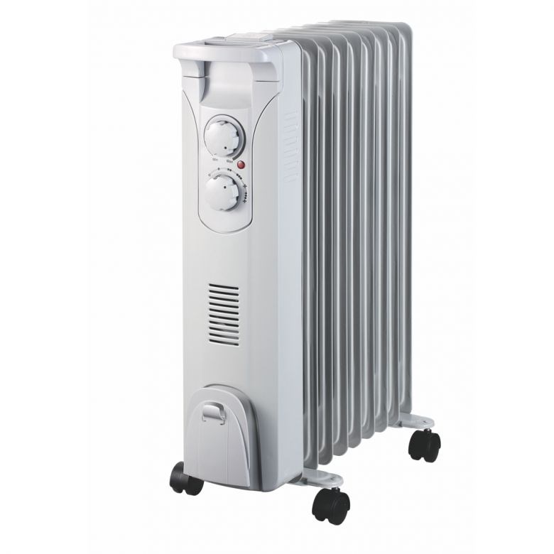 DEDRA DA-J2052F electric space heater White Oil electric space heater-1