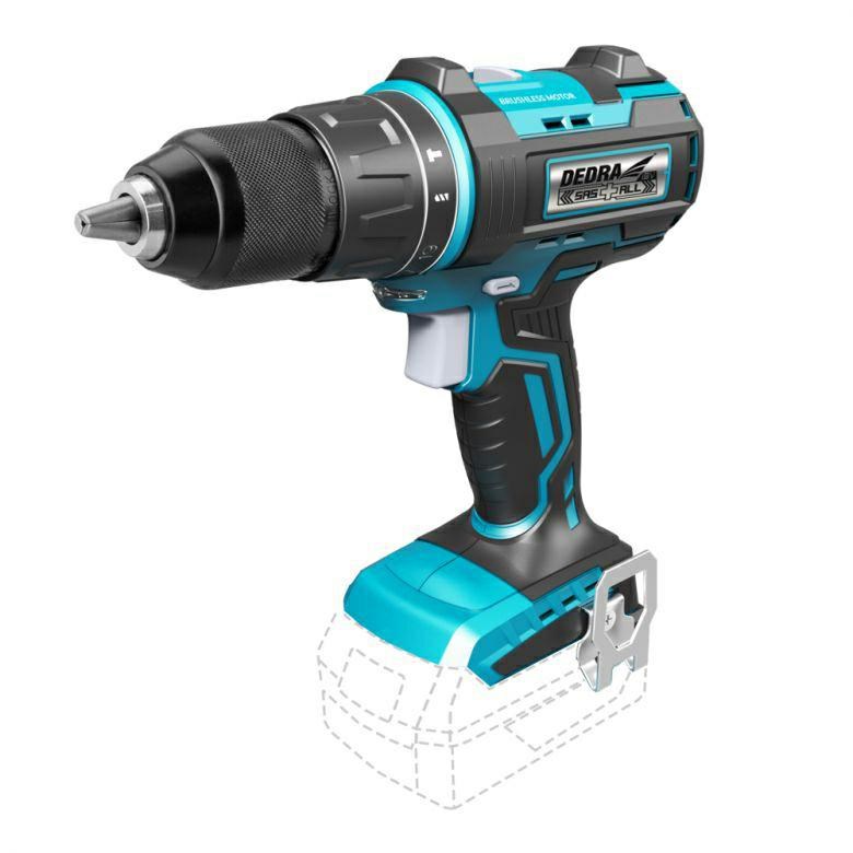 Akumulatorski udarni odvijač DEDRA DED7142 (18V, 110Nm, 1/4", bez baterije)-5