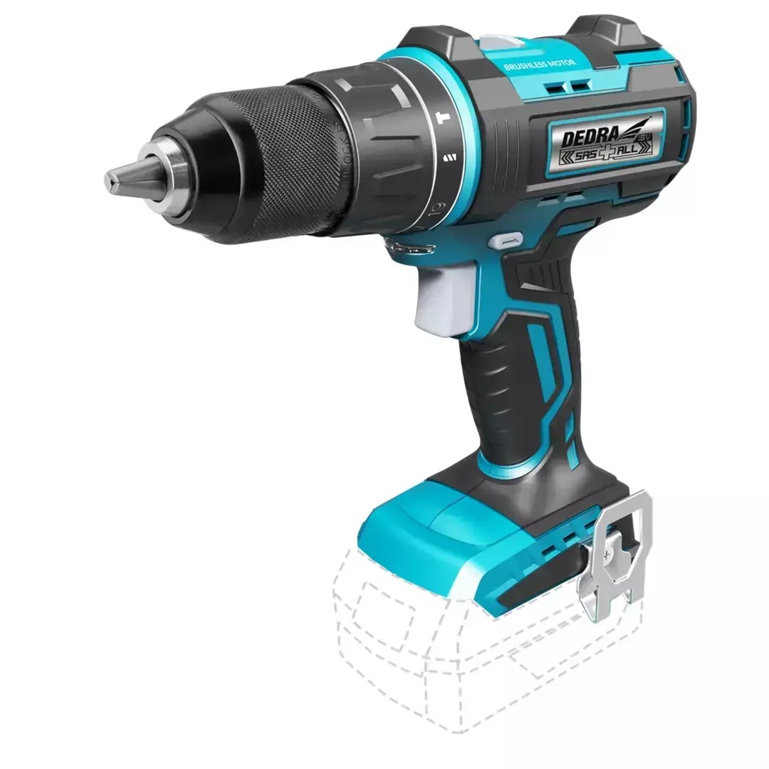 Akumulatorski udarni odvijač DEDRA DED7142 (18V, 110Nm, 1/4", bez baterije)-0