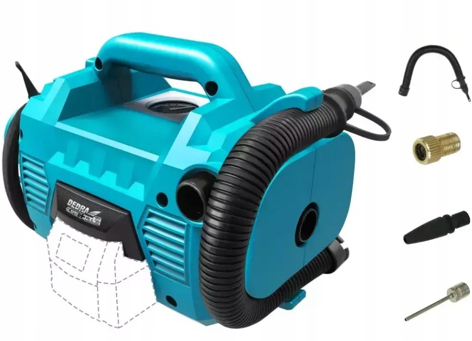 Akumulatorski kompresor DEDRA DED7073 (18V, 10.3 Bar)-0
